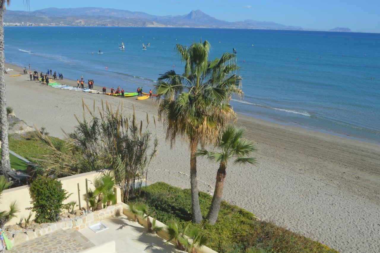 Excepcional Apartamento Amanecer Al Borde De Playa Y Mar, En Chalet Roquetes Alicante Exterior foto