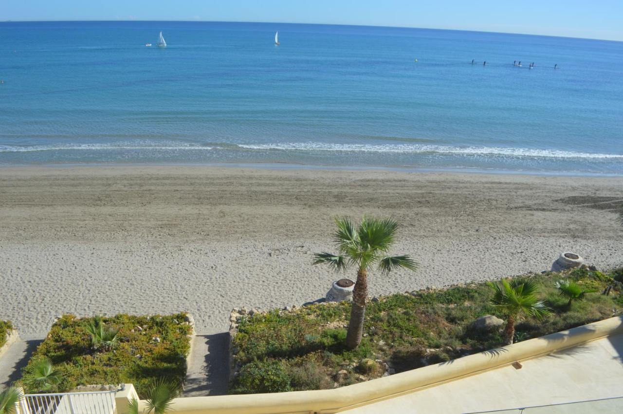 Excepcional Apartamento Amanecer Al Borde De Playa Y Mar, En Chalet Roquetes Alicante Exterior foto