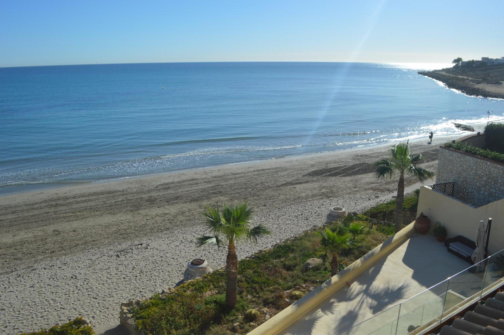 Excepcional Apartamento Amanecer Al Borde De Playa Y Mar, En Chalet Roquetes Alicante Exterior foto