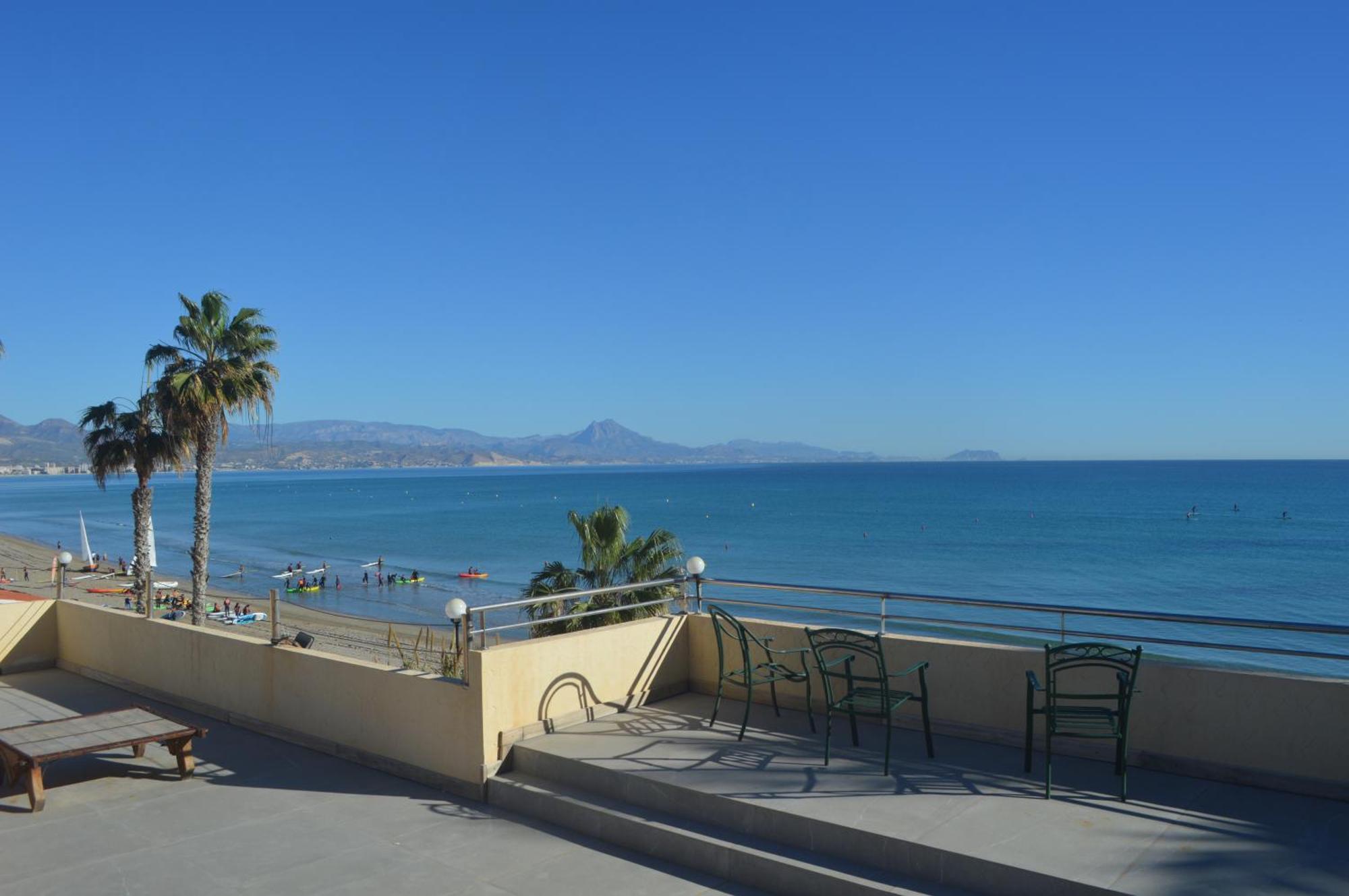 Excepcional Apartamento Amanecer Al Borde De Playa Y Mar, En Chalet Roquetes Alicante Exterior foto