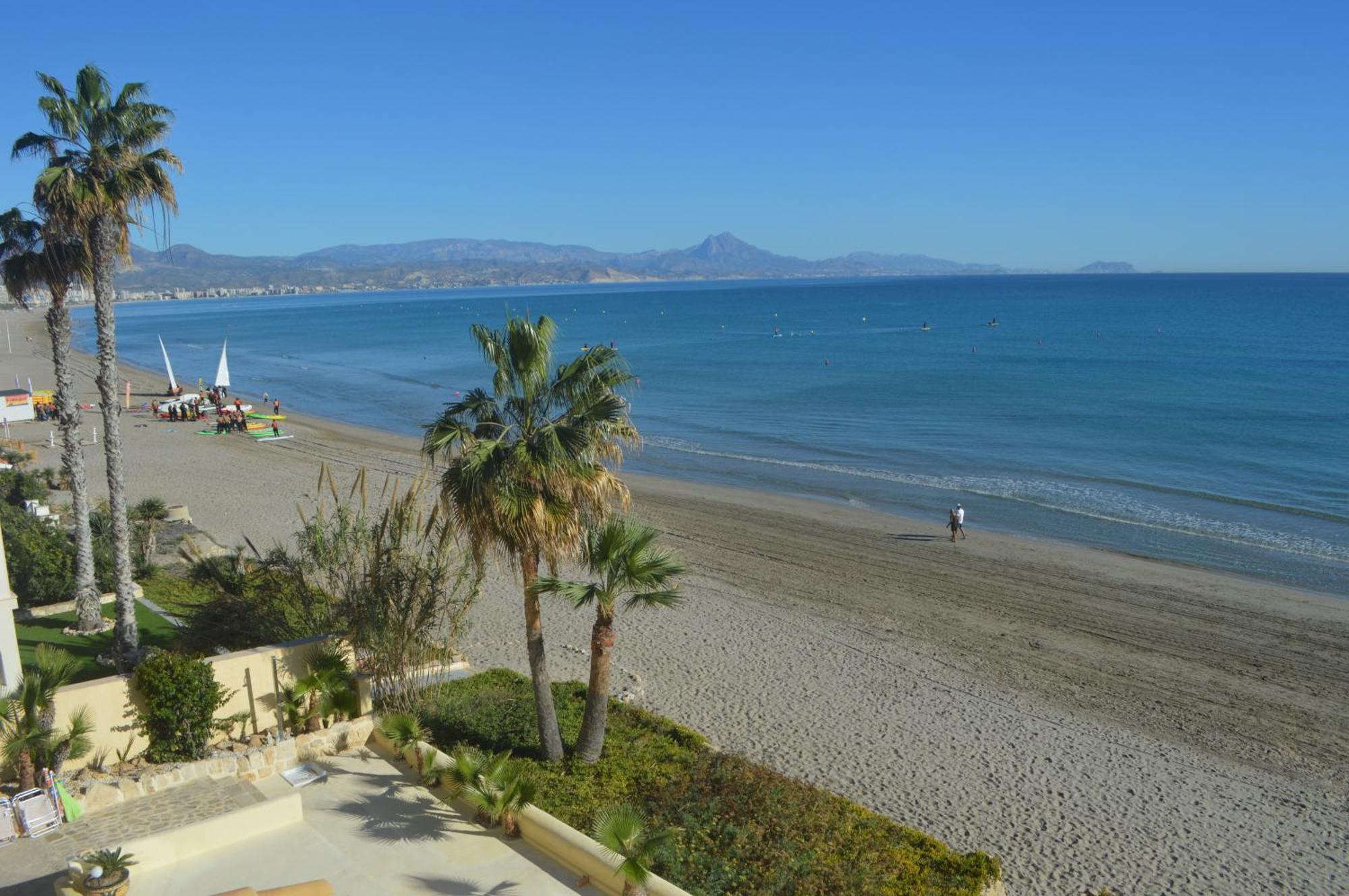 Excepcional Apartamento Amanecer Al Borde De Playa Y Mar, En Chalet Roquetes Alicante Exterior foto