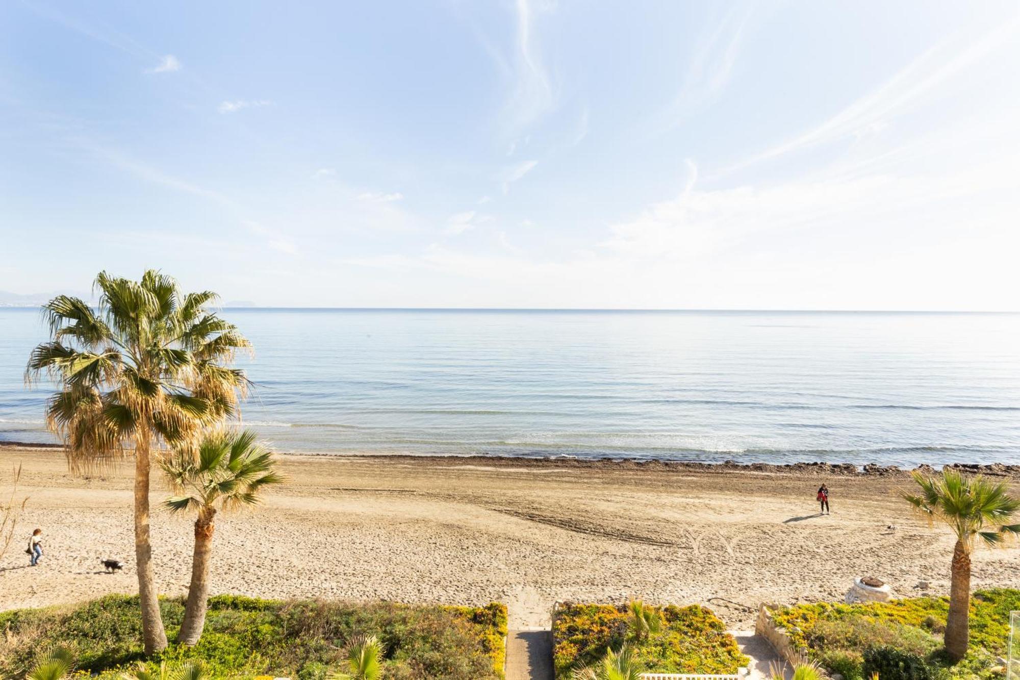 Excepcional Apartamento Amanecer Al Borde De Playa Y Mar, En Chalet Roquetes Alicante Exterior foto